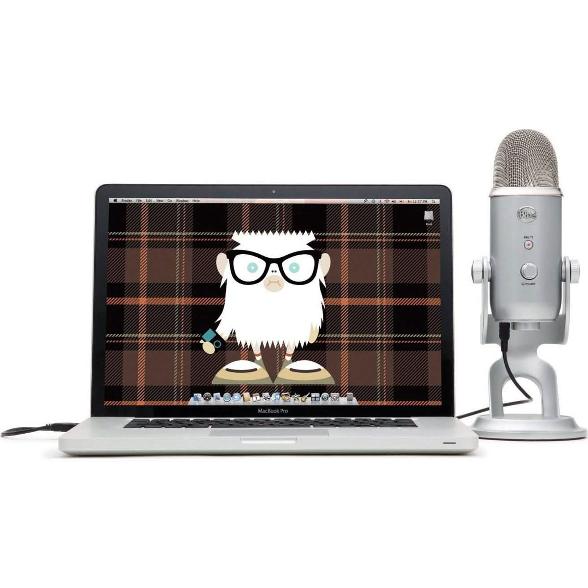 Micrófono USB Blue Yeti Ultimate Plateado 988-000103