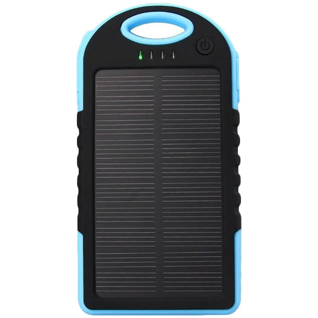 Cargador solar impermeable universal