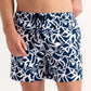Blue Freedom Hybrid Short, Compression Lined Swim and Resort Trunk