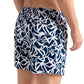 Blue Freedom Hybrid Short, Compression Lined Swim and Resort Trunk