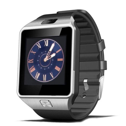Reloj inteligente Bluetooth con cámara, podómetro, monitor de actividad y sincronización con iPhone/Android