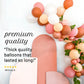 Dusty Rose Boho Balloon Garland Kit | Blush Chrome Rose Gold DIY Arch