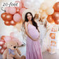 Dusty Rose Boho Balloon Garland Kit | Blush Chrome Rose Gold DIY Arch