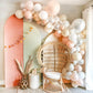 Neutral Boho Balloon Garland Kit | Blush White Sand Pearl DIY Arch