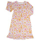 Vestido Boho con Flores Retro Vintage