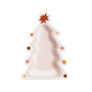 Pink Christmas Tree Paper Plates