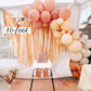 Kit de guirnalda de globos Moody Boho | Arco DIY Malva Mate Melocotón Mocha