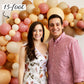 Kit de guirnalda de globos Moody Boho | Arco DIY Malva Mate Melocotón Mocha
