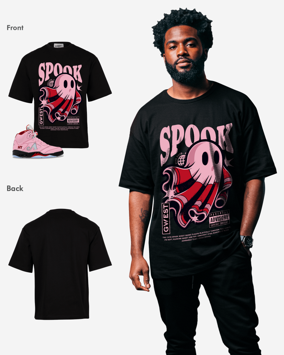 G West Boo But Not Scary Oversized Men's T-Shirt