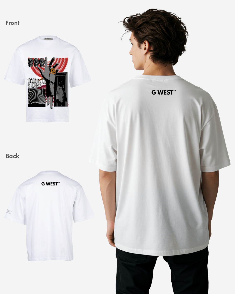 G West BOUND TO G WEST OVERSIZED T-Shirt Mens