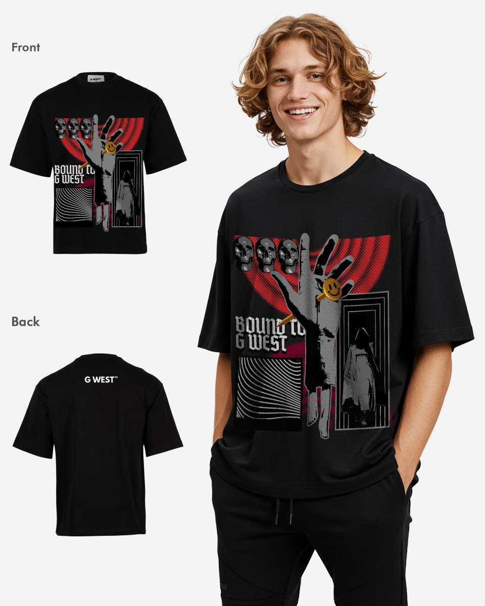 G West BOUND TO G WEST OVERSIZED T-Shirt Mens
