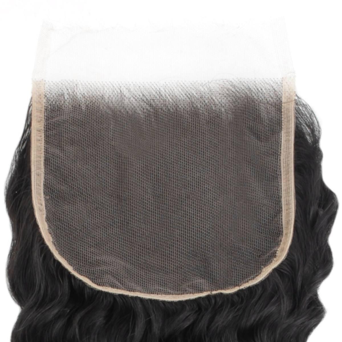 Cierre de cabello humano con encaje HD 5x5 Deep Wave