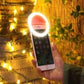 Bright Ring Rechargeable LED Selfie Light for All Phone Models