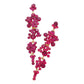 Women's Bubble Stone Cluster Dangle Evening Earrings