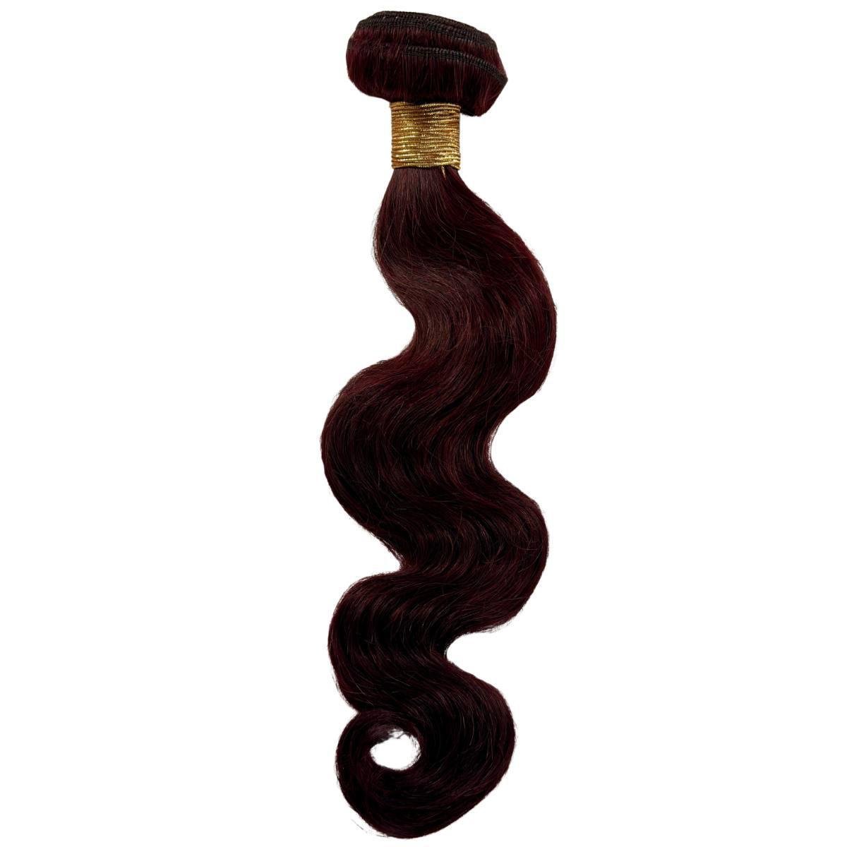 Paquetes de pelo 100% humano color borgoña Body Wave