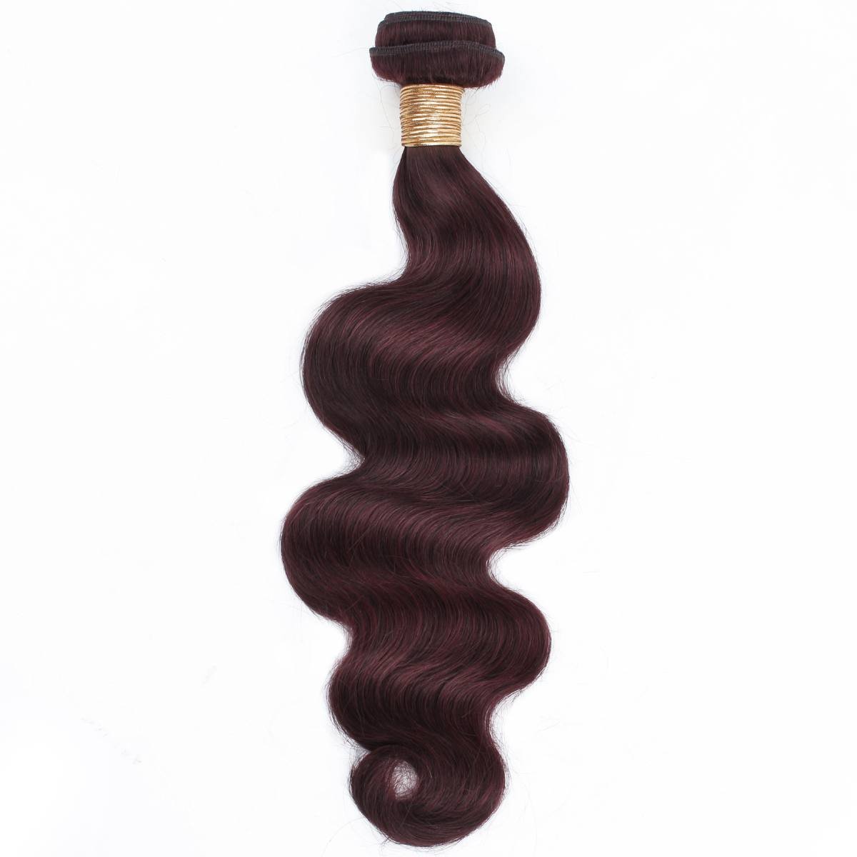 Paquetes de pelo 100% humano color borgoña Body Wave