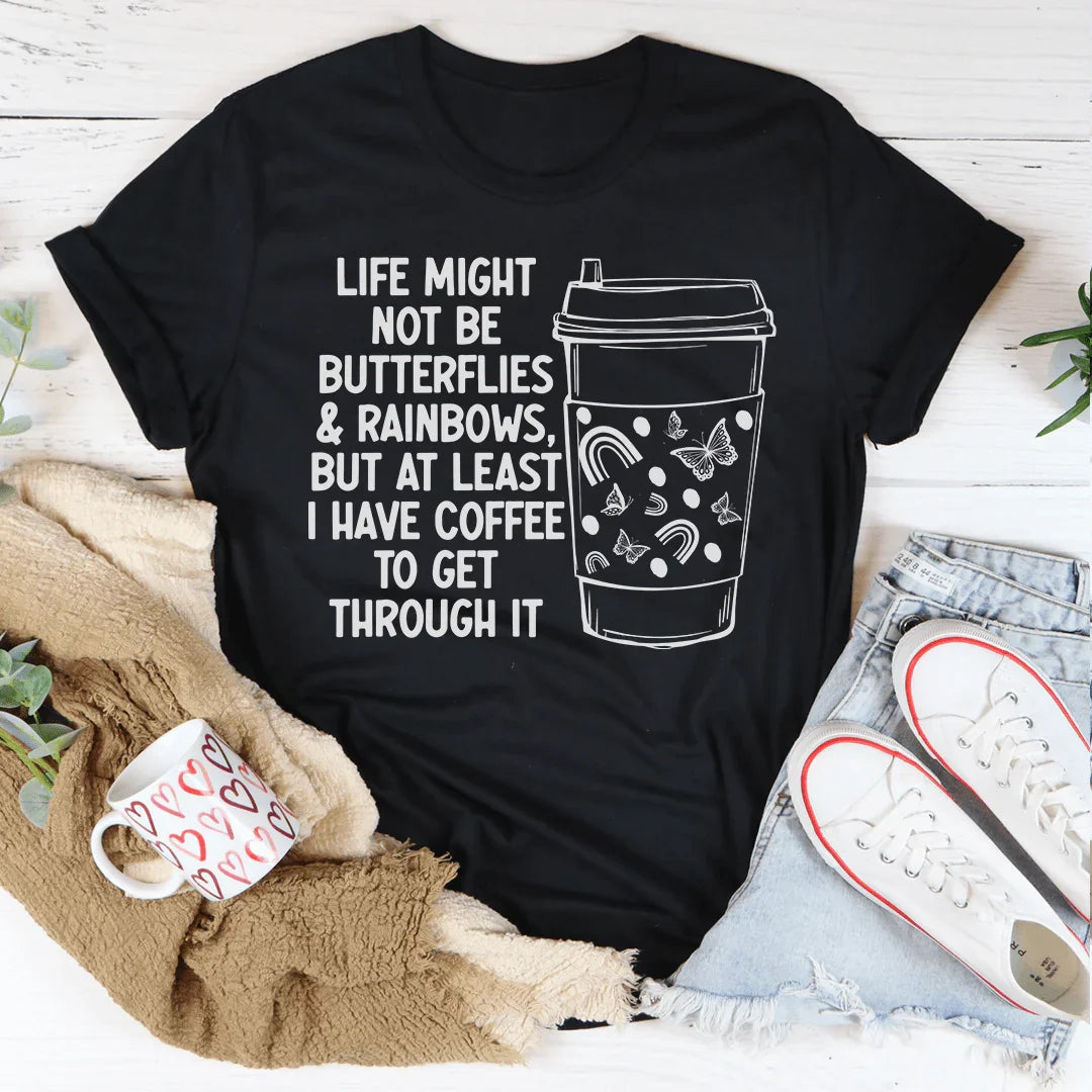 Butterflies And Rainbows Tee