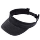 C.C Convertible Denim Army Zipper Cap Sun Visor