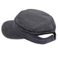 C.C Convertible Denim Army Zipper Cap Sun Visor