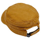 C.C Convertible Denim Army Zipper Cap Sun Visor