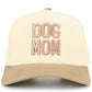 C.C DOG MOM Embroidered Two Tone Trucker Cap