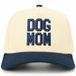 C.C DOG MOM Embroidered Two Tone Trucker Cap