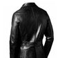 Men's Blazer Coat Jacket Sheepskin Leather 100% Genuine Leather