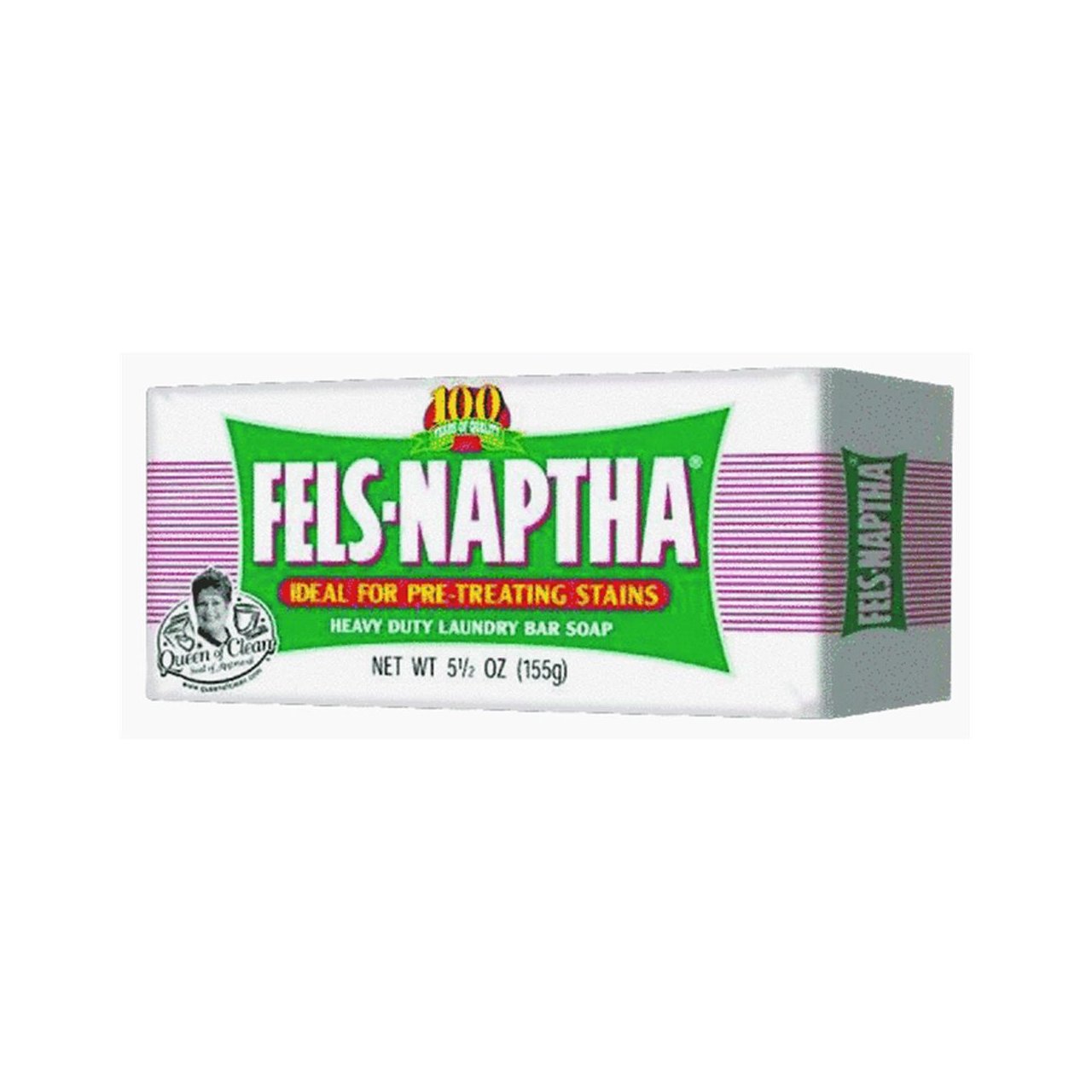 Dial Corp. 04303 Jabón en barra para ropa Fels-Naptha (Paquete de 4)