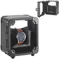 Vilcjson Aluminum Watch Box - Men Watch Display Case with Clear Acrylic Lid Single Watch Organizer Box Watch Storage Holder Watch Case with Removable Watch Pillow Black 5.12 x 3.74 x 6.3 Inches