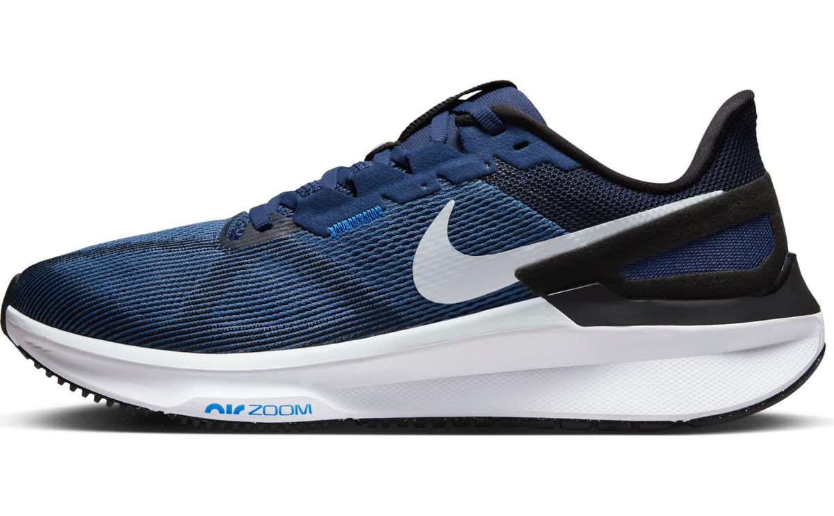 NIKE Zapatillas Bajas de Running para Hombre Azul Marino Medianoche Platino Puro Blanco Negro 13