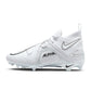 Nike Alpha Menace Pro 3 CT6649-109 Blanco-Platino Puro-Negro Botines de Fútbol Americano para Hombre 9 US