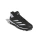 adidas Mens Adizero Impact Molded Baseball Sneaker Black/White/Black 9.5