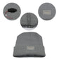 Unisex 5 LED Knitted Beanie Winter Warm Hat Camping Jogging Running Cap Headlamp