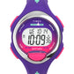 Reloj Timex para mujer Ironman Triathlon Essential 30 de 34 mm - Correa morada, esfera digital, caja morada