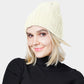Cable Knit Cuff Beanie Hat