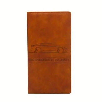 Bolso largo multifuncional para licencia de conducir de coche