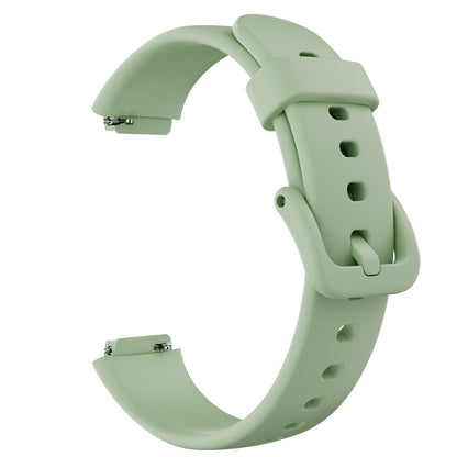 VPSTAY ALB1 Pulsera de actividad reloj correas de repuesto de silicona compatibles con reloj correas de liberación rápida (verde)
