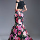 Cinderella Divine CD701L Long Printed Mermaid Skirt