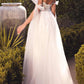 Cinderella Divine CD964W A-Line Boned Bodice Wedding Gown