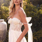 Cinderella Divine CD964W A-Line Boned Bodice Wedding Gown