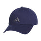 adidas Mens Ultimate Hat Relaxed Crown Adjustable Fit Strapback Cotton Baseball Cap Dark Blue/Grey