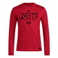 adidas Mens Long Sleeve Pre-Game T-Shirt Team Power Red/New York Red Bulls Medium