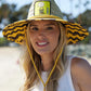 Peter Grimm Peanuts Charlie - Rye Straw Lifeguard Hat