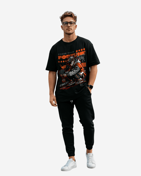 G West Chase Your Fortune Journey Camiseta extragrande para hombre