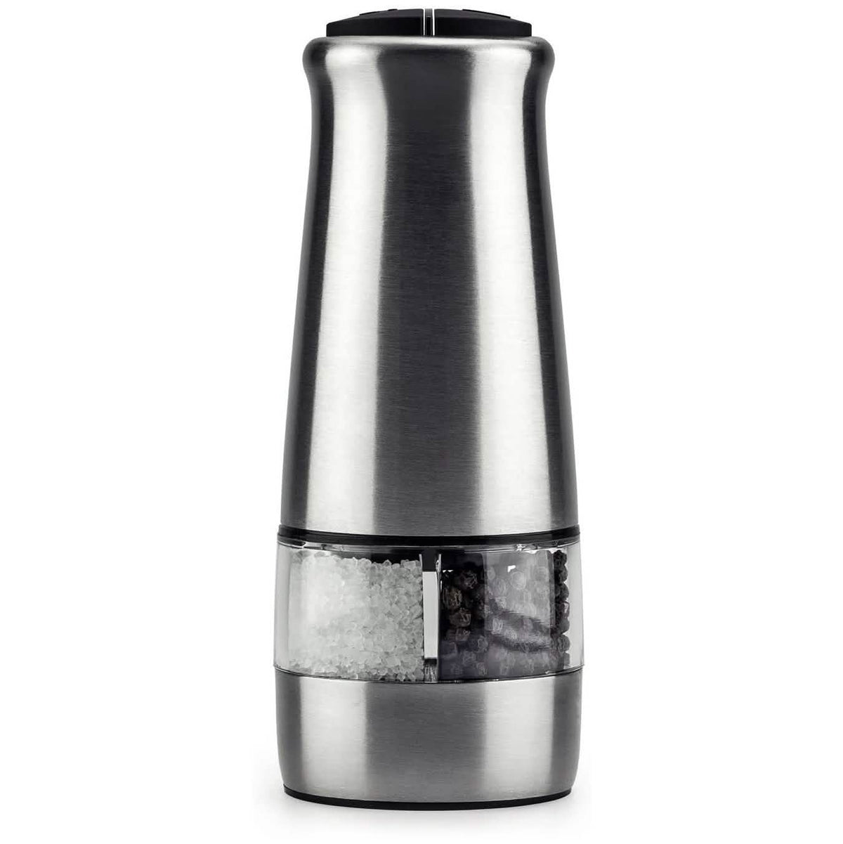 Set de molinillos eléctricos prémium de sal y pimienta Chef's Star con molido ajustable