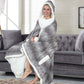 Chic Home Sherpa-Lined Hoodie Robe
