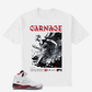 G West Chrome Carnage Oversized T-Shirt