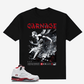 G West Chrome Carnage Oversized T-Shirt