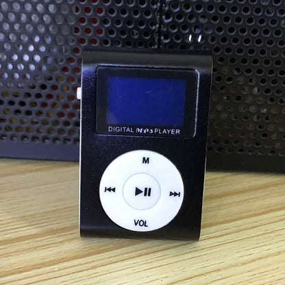 Reproductor de Música MP3 y FM Mini con Clip