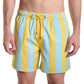 Coastal Cabana, Sun and Sky Hybrid Short, Compression Lined Swim and Resort Trunk